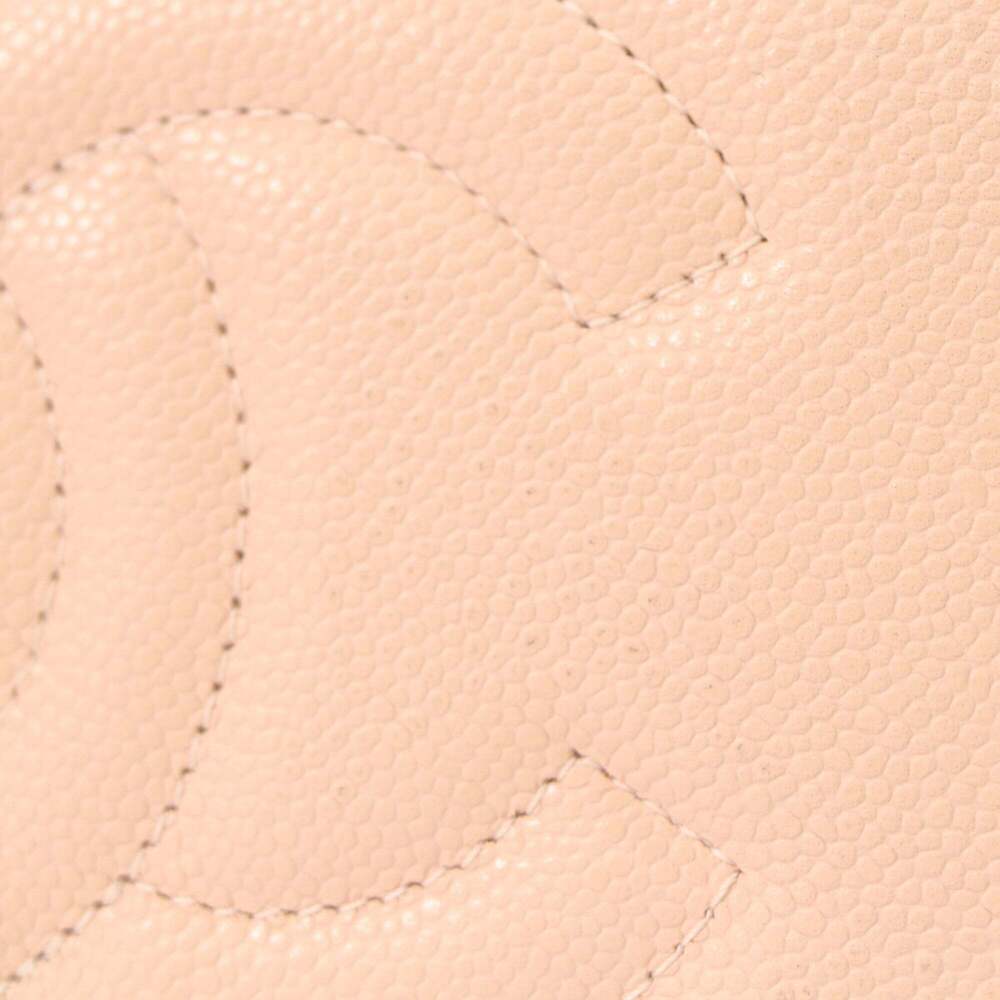CHANEL AP1341 Pink Beige Caviar Leather Gold Hardware Chain Vanity Shoulder B... - Picture 8 of 12